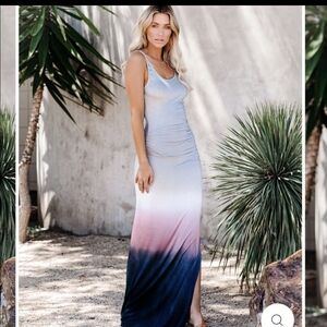 Elegant Ombre Maxi Dress